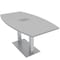Skutchi Designs 33.5 in W, 59.5 in L, 29 in H, Engineered Wood Top, Grey HAR-BOT-34x60-DOU-ELEC-XD01 - alternate 1